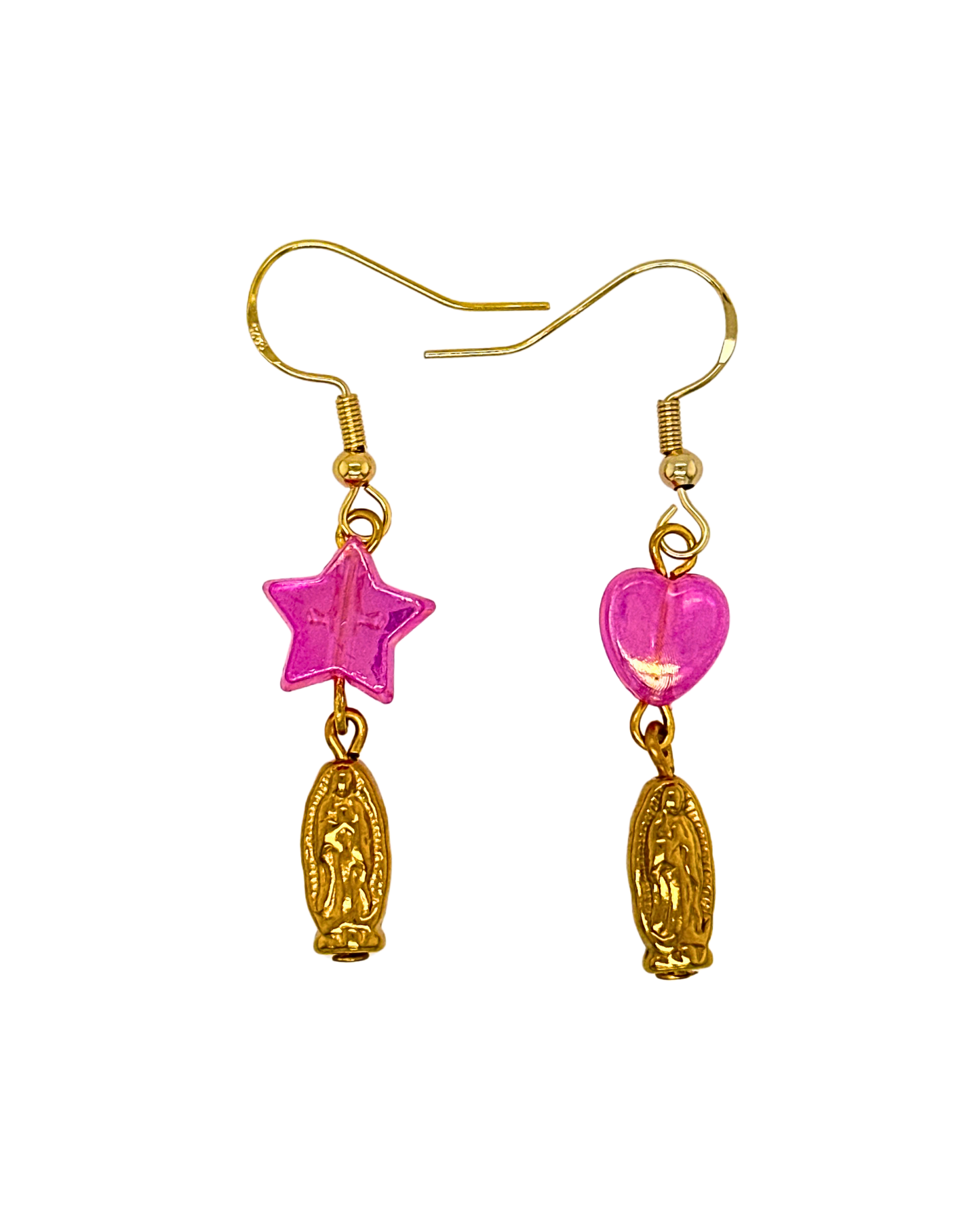 Madonna Earrings in Gold