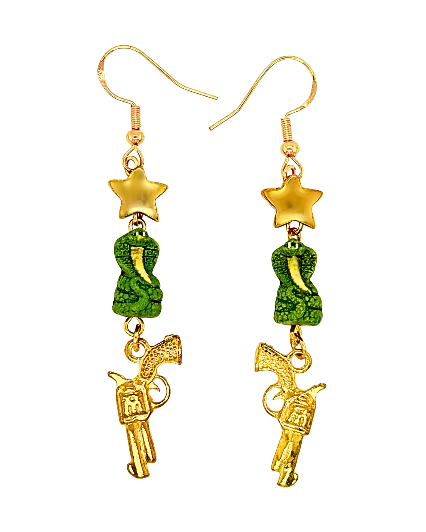 Dusk Til Dawn Earrings in Gold