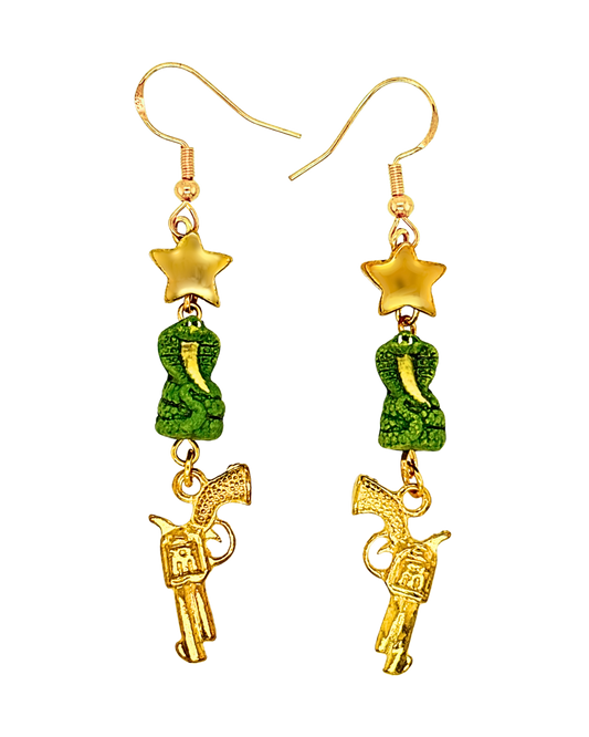 Dusk Til Dawn Earrings in Gold