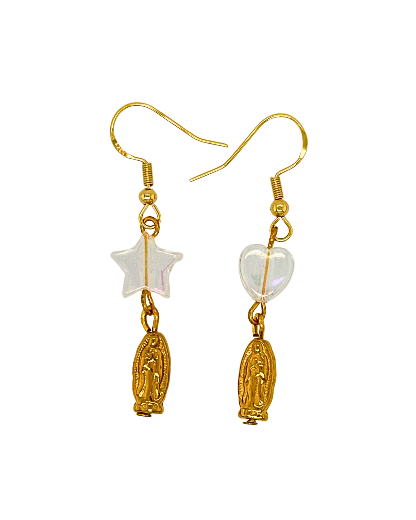 Madonna Earrings in Gold