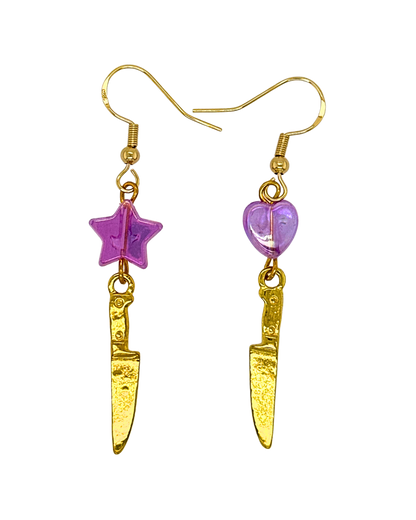 Stabby Earrings in Gold