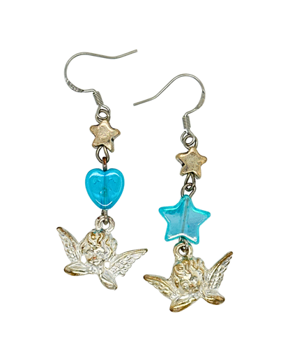 Starlit Daydreamer Earrings in Silver