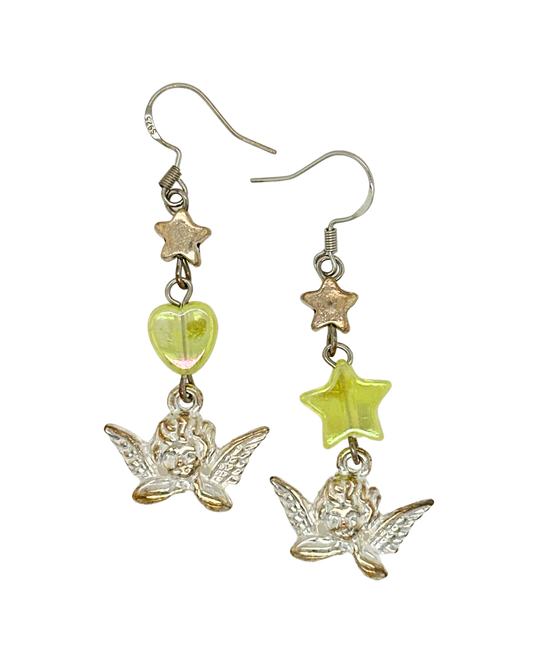 Starlit Daydreamer Earrings in Silver