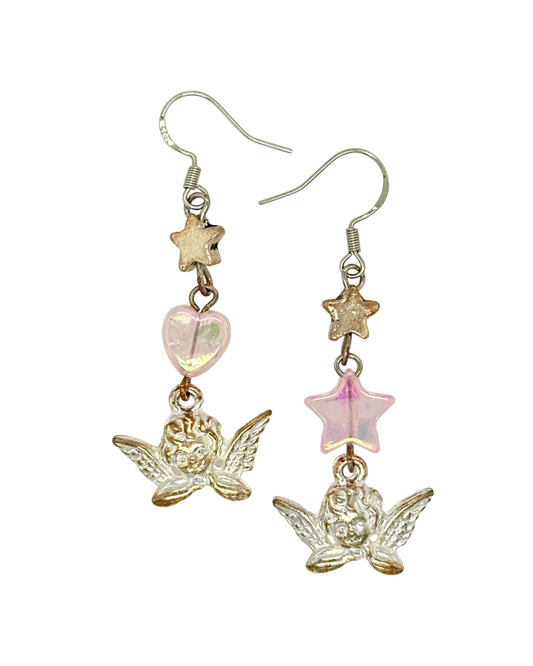 Starlit Daydreamer Earrings in Silver
